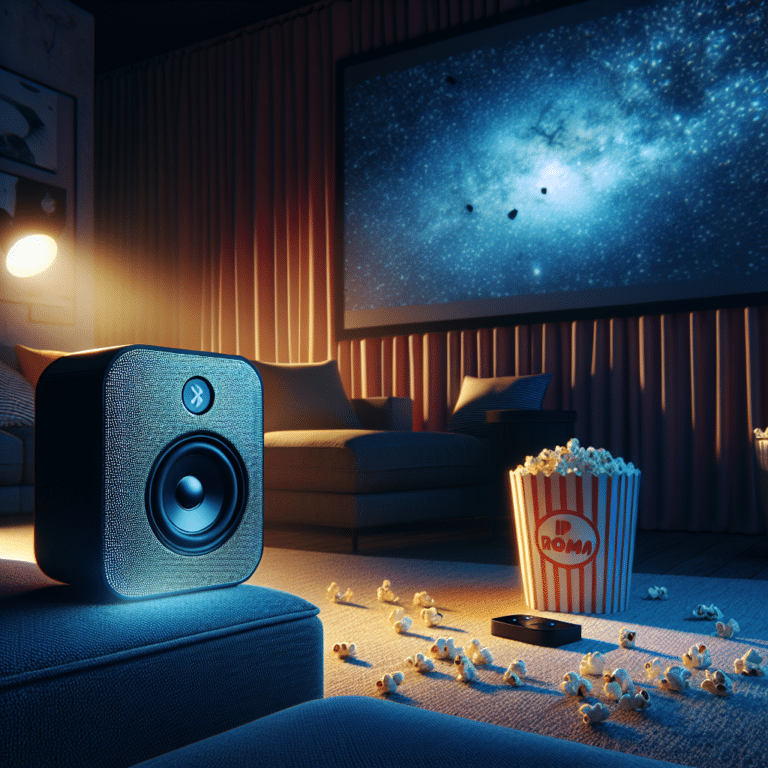  "Using Bluetooth Speakers for Movie Nights