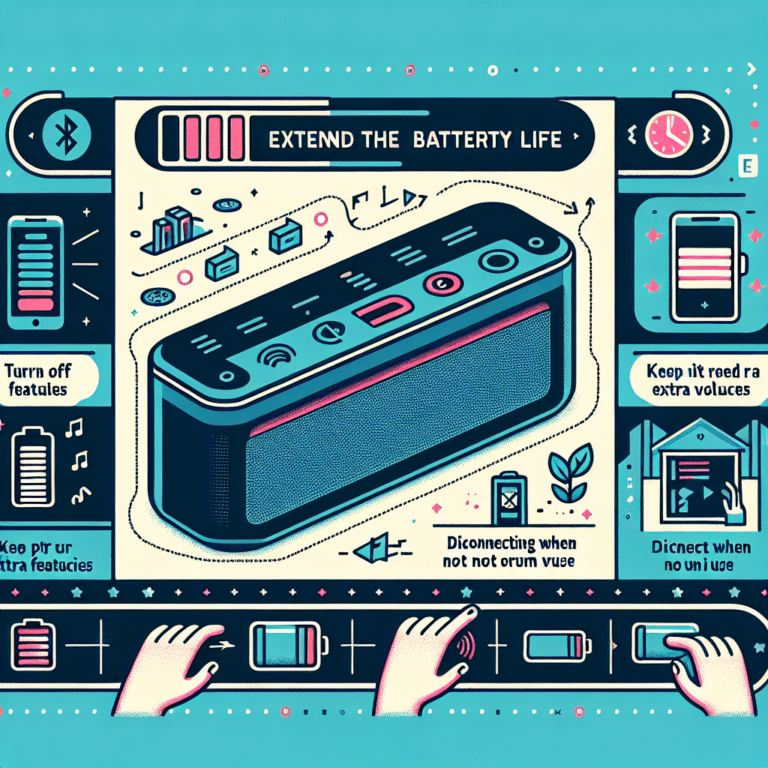  "Tips to Extend Bluetooth Speaker Battery Life