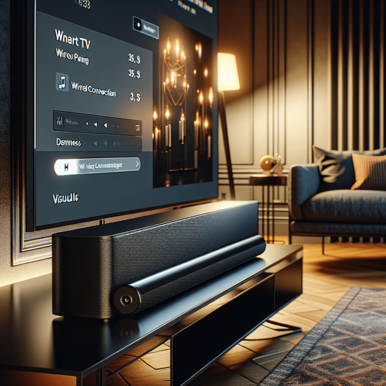  "Soundbar Pairing with Smart TVs