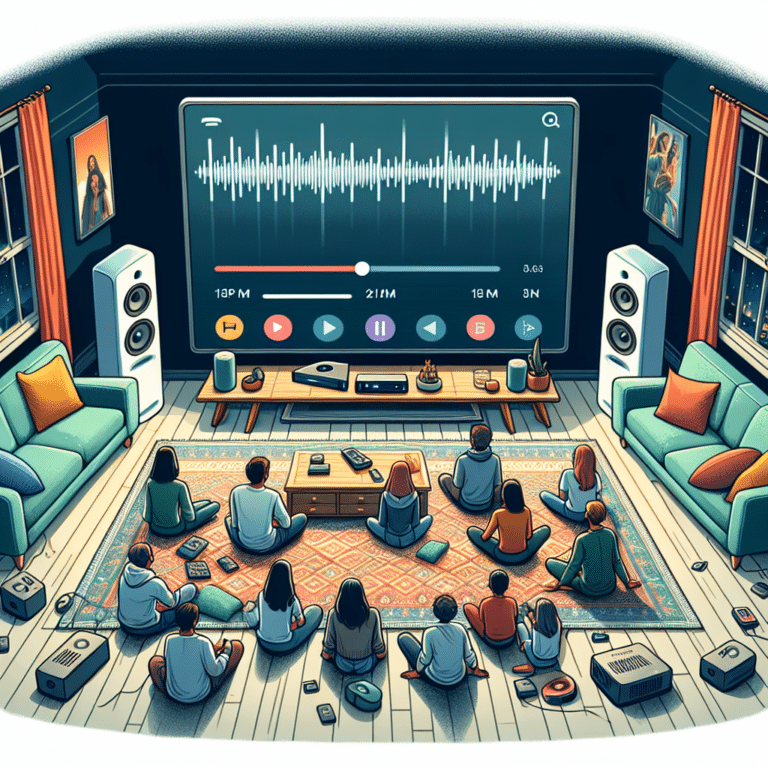  "Using Bluetooth Speakers for Movie Nights