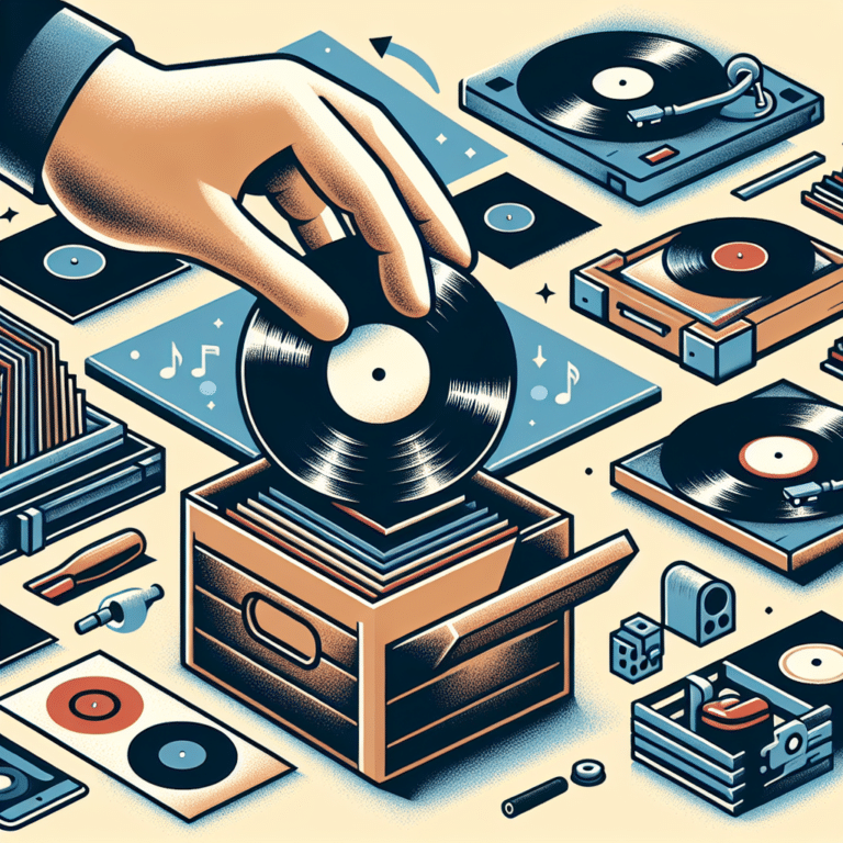 Tips on Vinyl Record Storage and Handling for Beginners