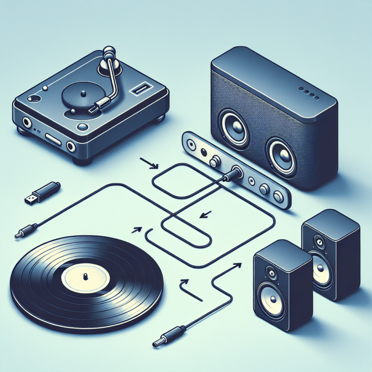 How to Connect Your Turntable to Bluetooth Speakers