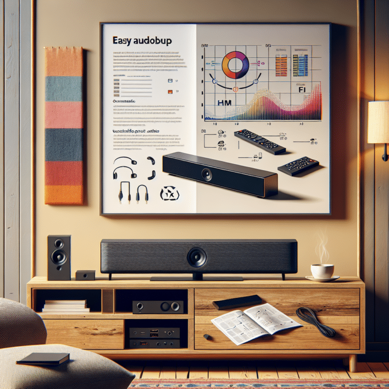 "Soundbar Setup Guide for Non-Techies