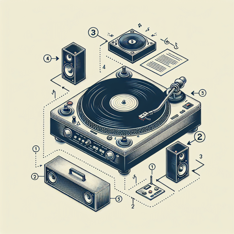 How to Connect Your Turntable to Your Speakers: A Step-By-Step Guide
