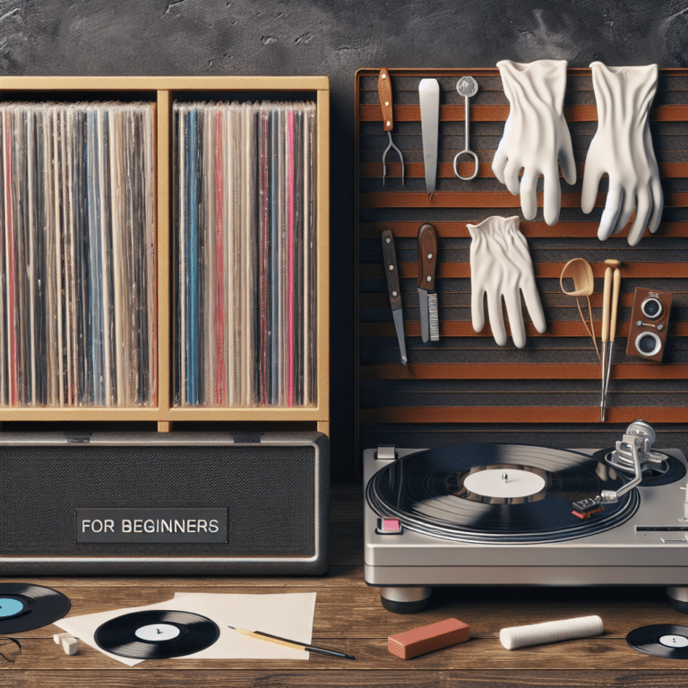Tips on Vinyl Record Storage and Handling for Beginners
